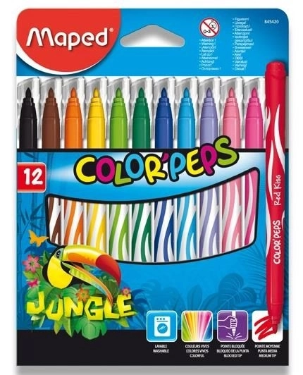 Color'Peps Jungle 12 pennarelli