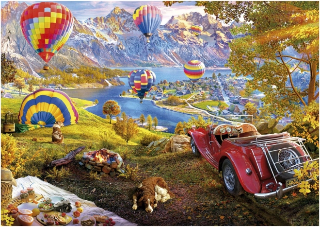 Puzzle Valle delle Mongolfiere 3000 Pezzi