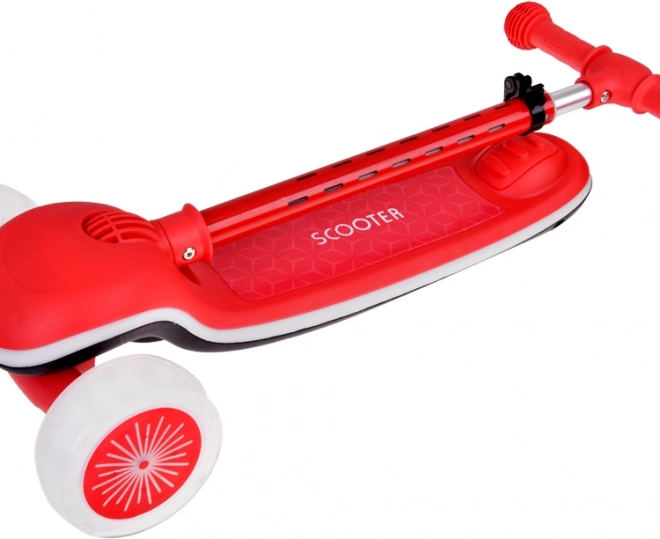 Monopattino bilanciato per bambini con luci e musica – Rosso