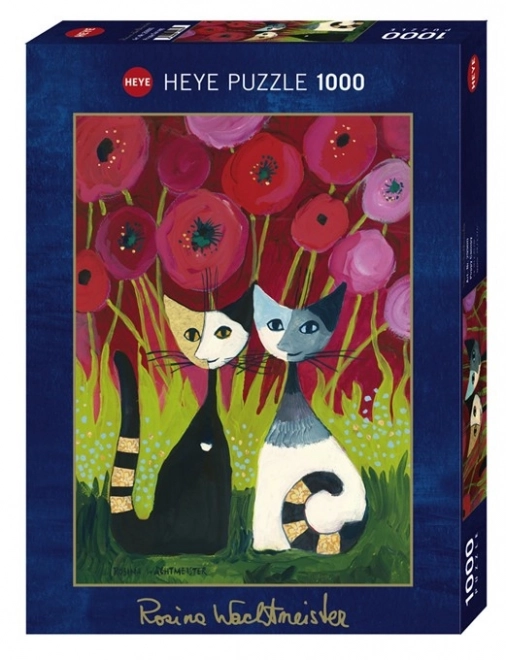 Puzzle 1000 pezzi Gatti Felici