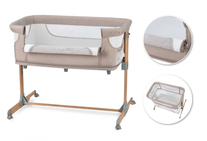 Culla MoMi Smart Bed 3 in 1 Beige