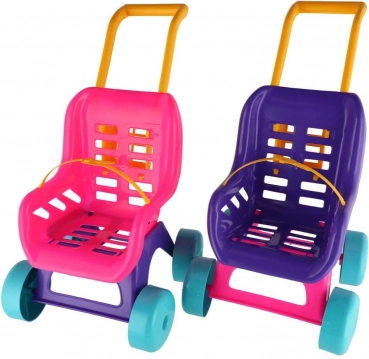 Teddies passeggino per bambole Buggy Sport rosa‑viola