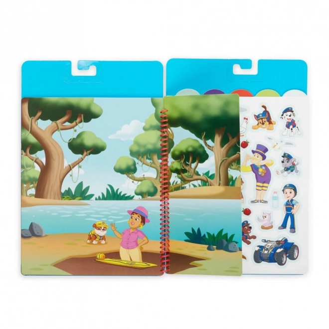 Adesivi Riutilizzabili Flip-Flap Missione Finale Paw Patrol