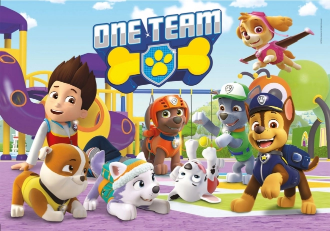 Puzzle Paw Patrol Uno Squadra 180 Pezzi