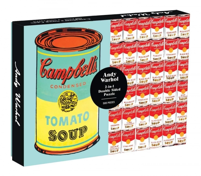 Puzzle Doppio Lato Andy Warhol Campbell's Soup Cans