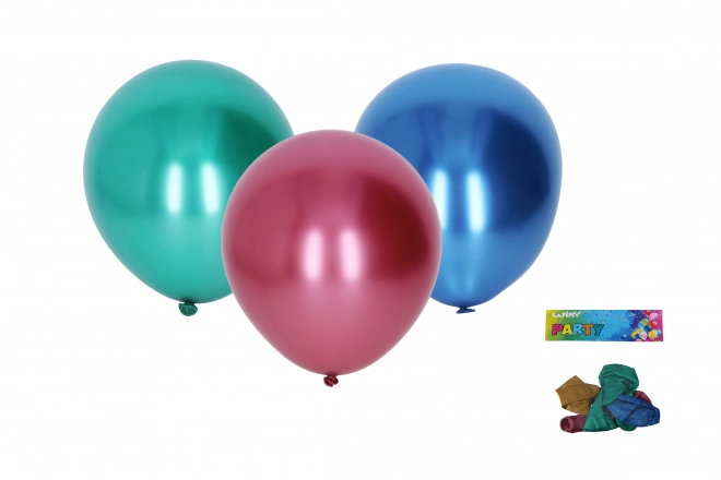 Set di palloncini cromati 25cm