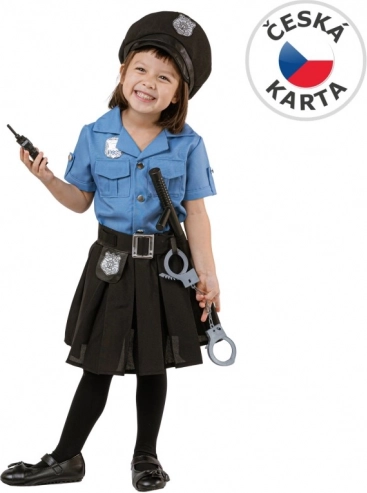 Vestito di Carnevale Poliziotta per bambini