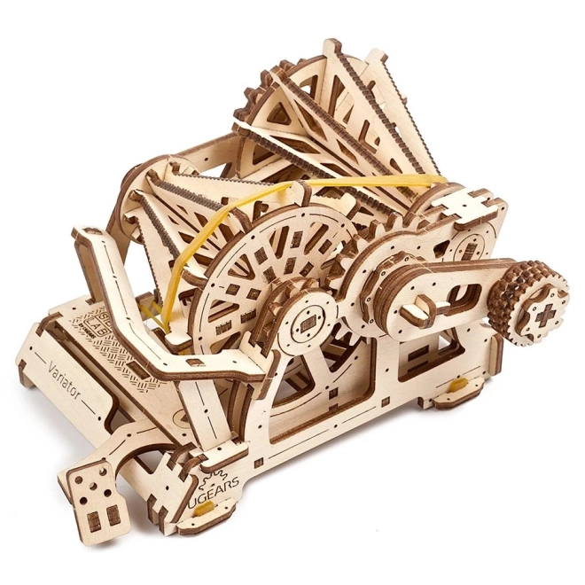 Puzzle 3D Meccanico in Legno con Variatore STEM di Ugears