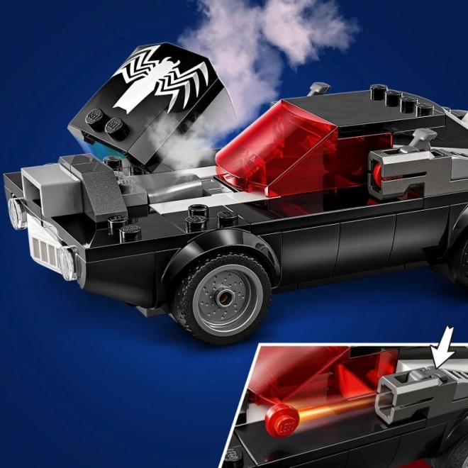 Spider-Man contro l'auto muscolare di Venom LEGO