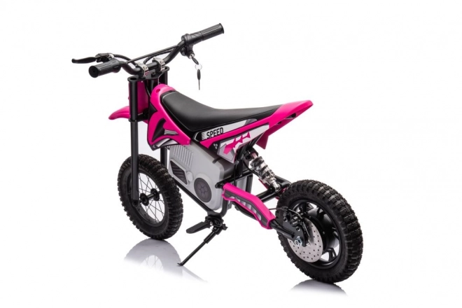 Moto cross rosa a batterie