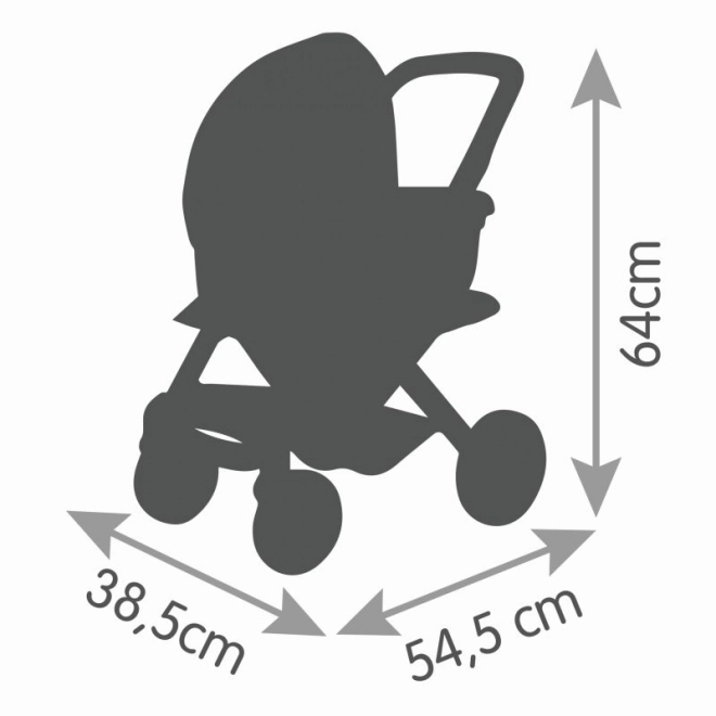 Kombinato Maxi Cosi passeggino per bambole grigio-verde