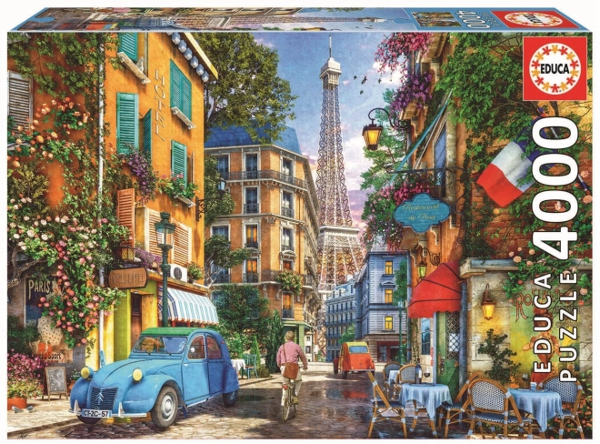 Puzzle strade di Parigi di EDUCA 4000 pezzi