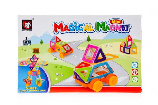 Blocchi magnetici mini Magical Magnet 38 pezzi