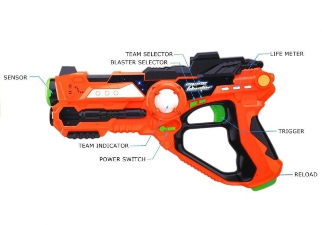 Pistole Laser Laser Tag per Bambini