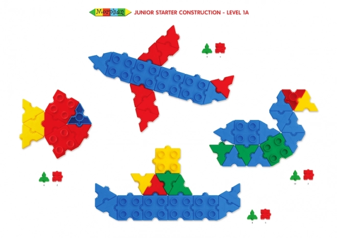 Set di costruzioni Morphun 200 pezzi