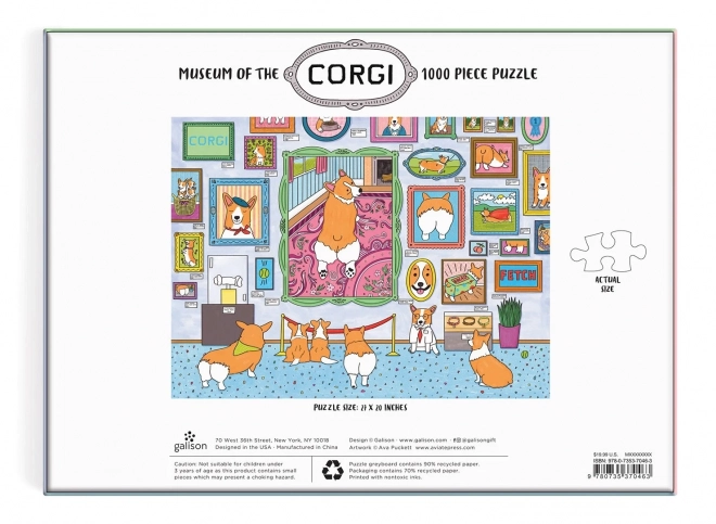 Puzzle Museo Corgi 1000 Pezzi