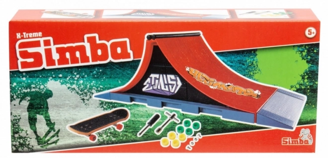 Mini skate park con rampa Ultimate di Simba