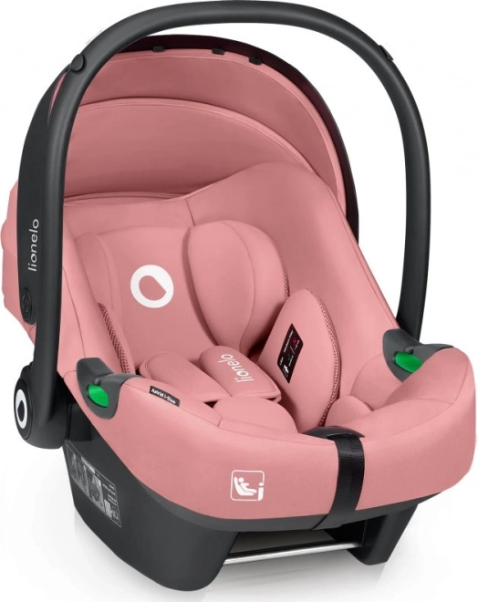 Seggiolino auto per bambini LIONELO Astrid i-Size rosa