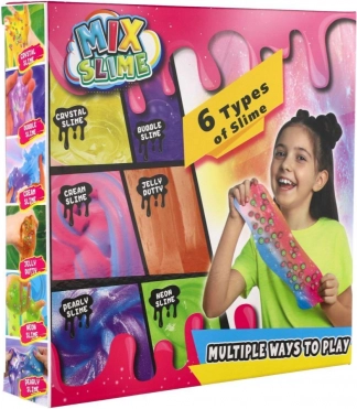 Set di slime con accessori (6 pz)