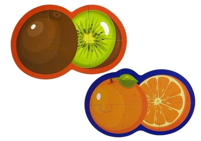 Puzzle educativi frutta per neonati
