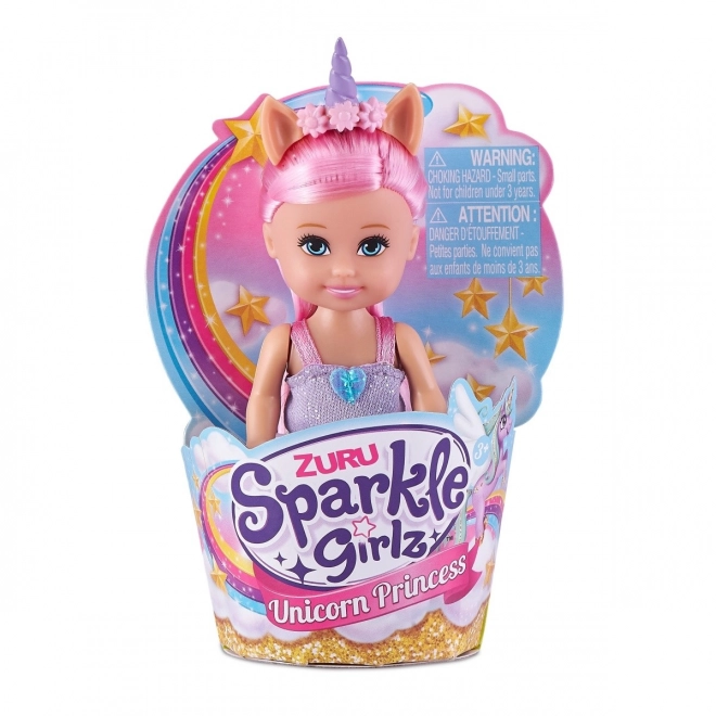 Bambola Principessa Unicorno Cupcake 4.7 pollici