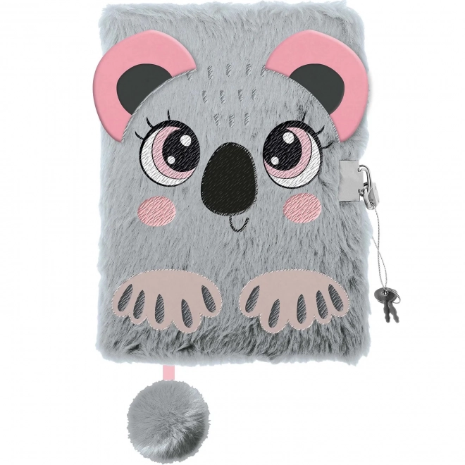 Diario peloso con lucchetto Koala di My Little Friend