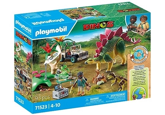 Accampamento di ricerca con dinosauri PLAYMOBIL