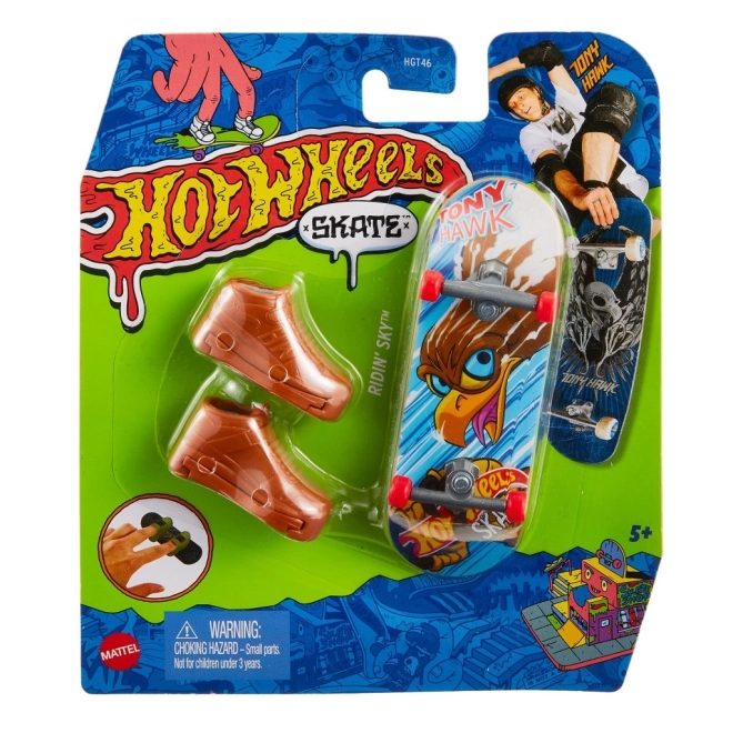 Fingerboard con scarpe di Hot Wheels