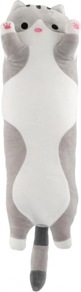Giocattolo di peluche gatto sdraiato