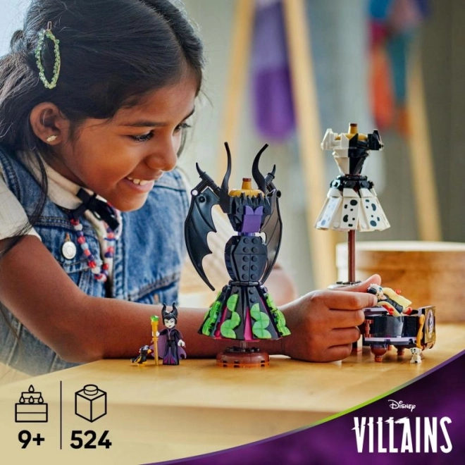 Abiti Lego Disney di Malefica e Crudelia De Mon