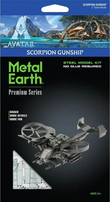 Puzzle 3D Scorpione Gunship AVATAR Premium Series