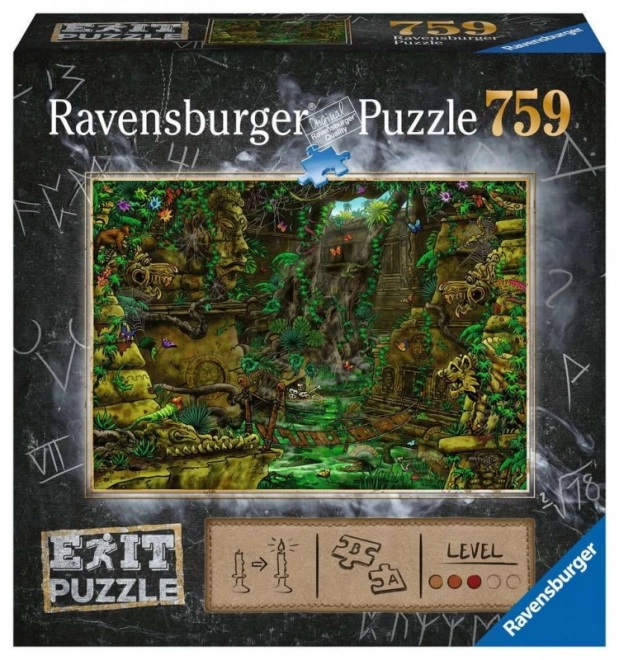 Puzzle Ravensburger Exit - Il Tempio di Angkor 759 pezzi