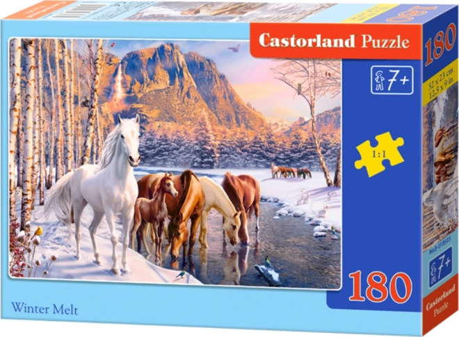 Puzzle per bambini 180 pezzi Winter Melt