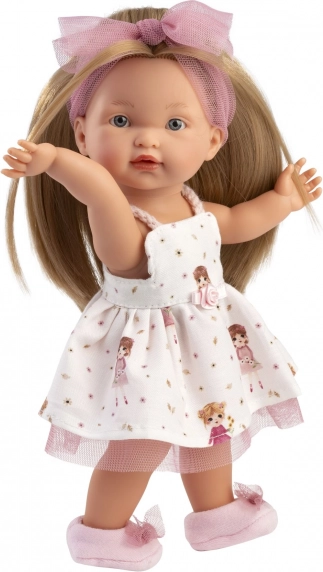 Bambola realistica Llorens Valeria con corpo in vinile completo - 28 cm