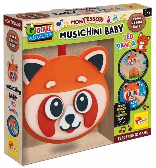 Montessori legno - Panda musicale