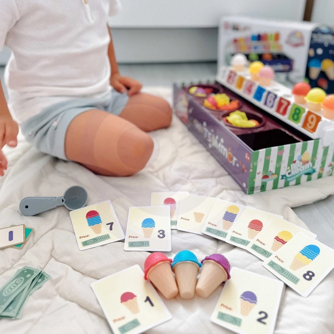 Ludoteca Educativa XXL Gelateria con Attività di Calcolo