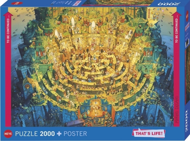 Puzzle HEYE That's Life: Hluboko 2000 pezzi