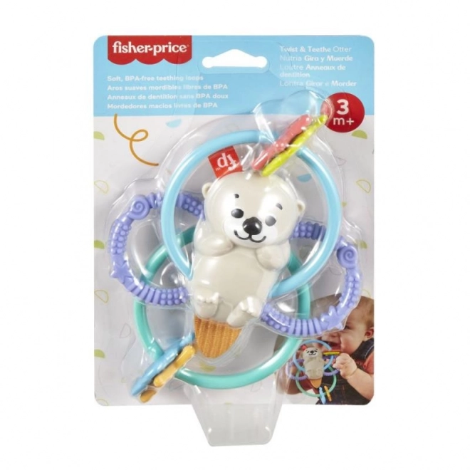 Giocattolo Fisher-Price Sonaglio Lontra