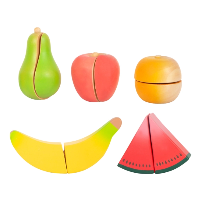 Frutta realistica con chiusura a strappo