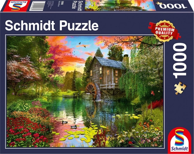 Puzzle Mulino ad Acqua 1000 Pezzi