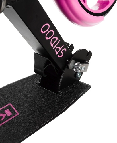 Monopattino pieghevole da città per bambini con grandi ruote (200 mm) – rosa