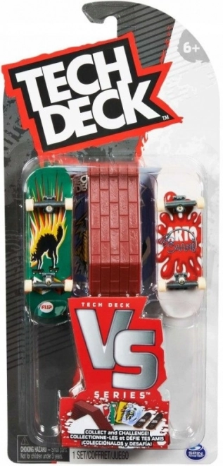 Tech Deck Fingerboard Con Ostacolo