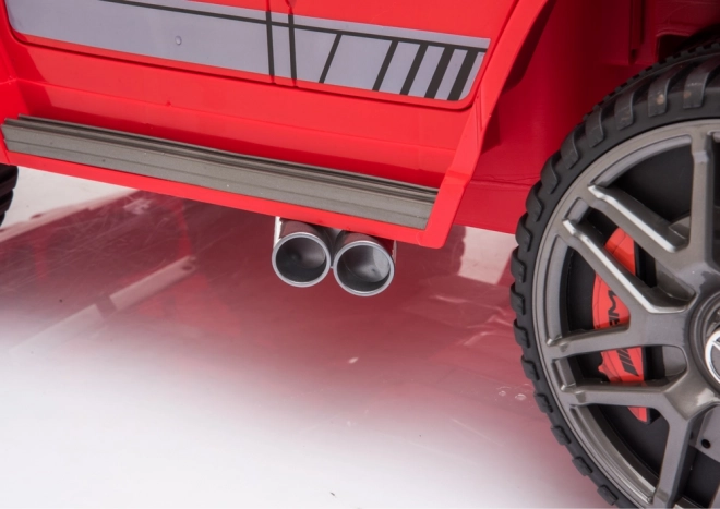 Auto per bambini a batteria Mercedes G63 rosso