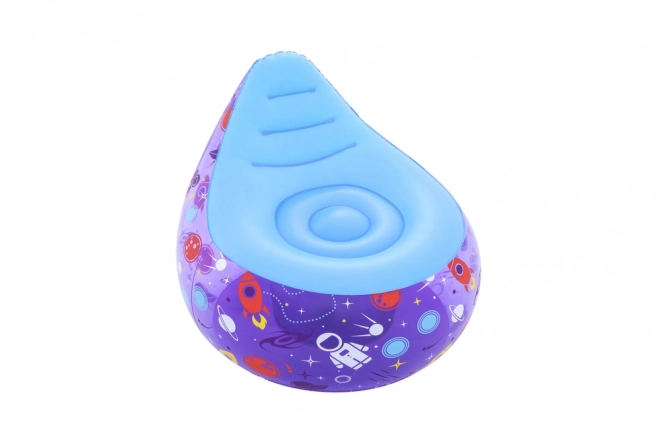 Poltrona Gonfiabile Cosmo LED Viola