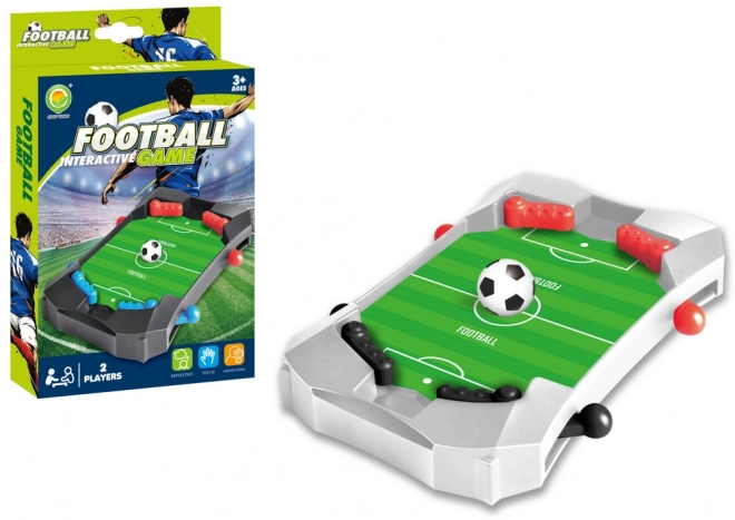 Gioco di abilità mini calcio bianco