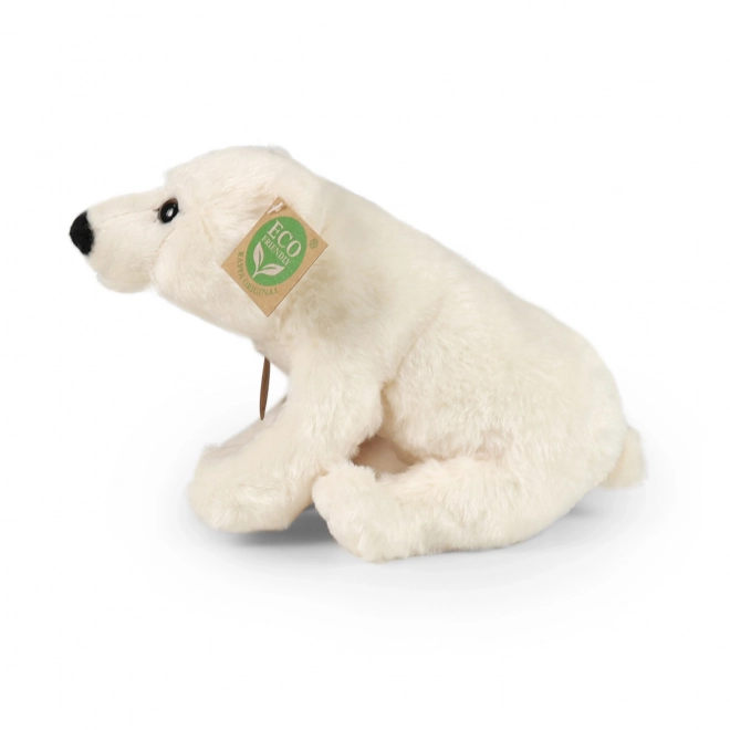 Orso polare di peluche eco-compatibile 22 cm