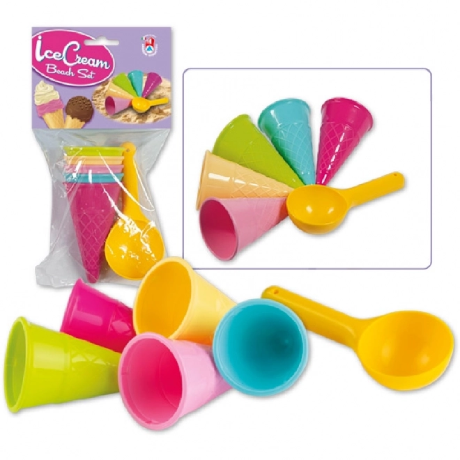 Set per sabbia gelato Androni