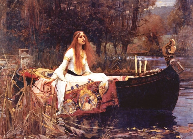 Puzzle La Dama di Shalott 1000 Pezzi