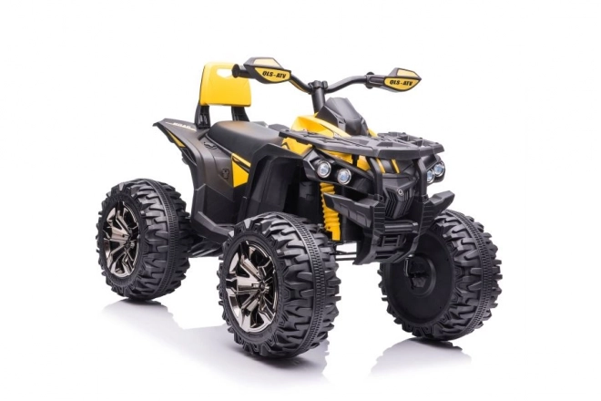 Quad elettrico per bambini giallo