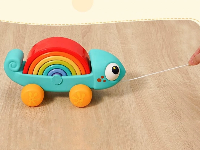 Arcobaleno Camaleonte Puzzle Montessori